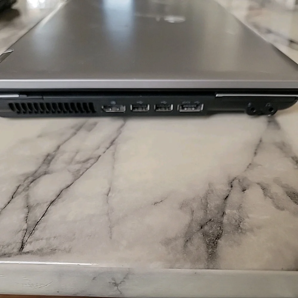 Hp Probook 6555b Laptop Window's 7 Pro. Powers On Hard Drive Wiped And Memory - Picture 7 of 8